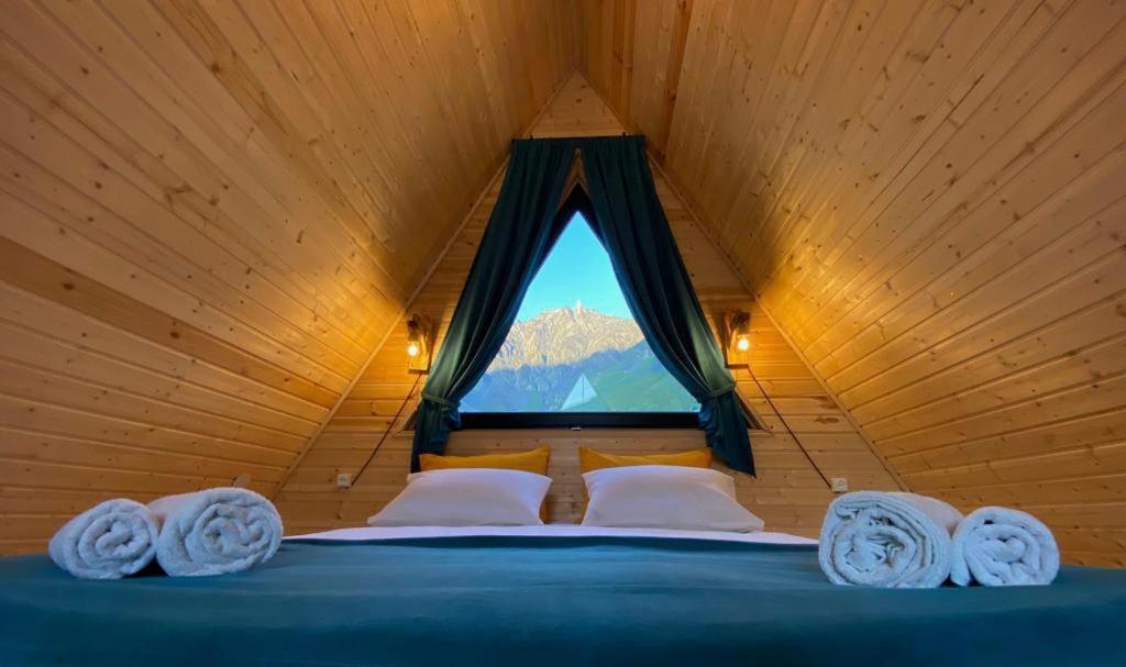 Qusha Cottage Kazbegi Esterno foto